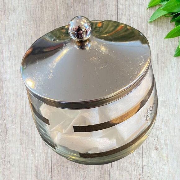 Vintage Sweet n Low Glass Chrome Retro Kitchen - Picture 4 of 10